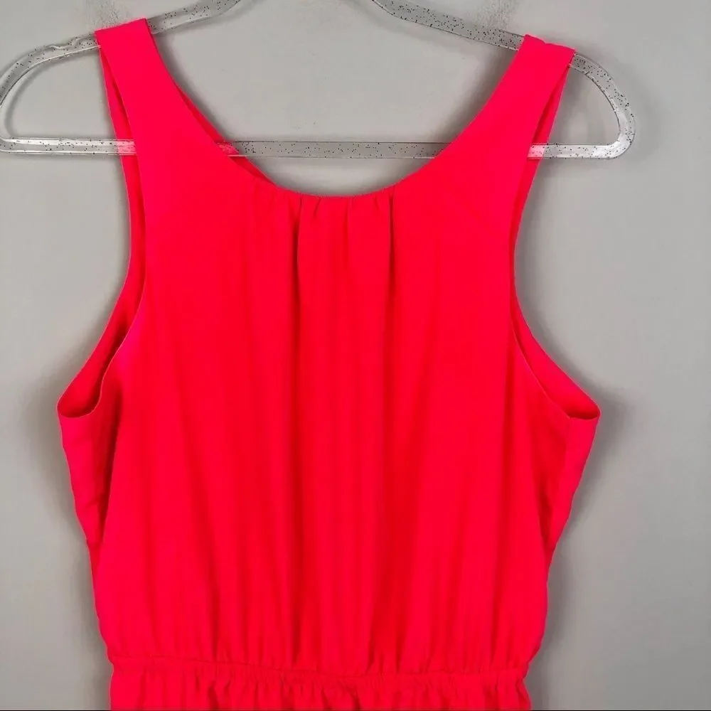 ATHLETA | Martinique Quest Dress Tie Back Coral S